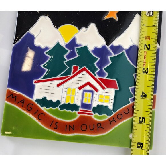 Irene's Tiles Magic is in Our House Home Wall Decor Trivet - Picture 6 of 6